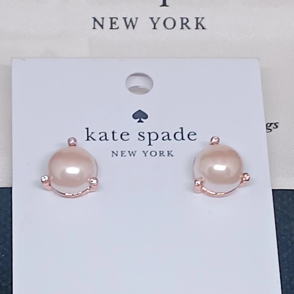 **NWT Kate Spade Blush Pearl** Earrings